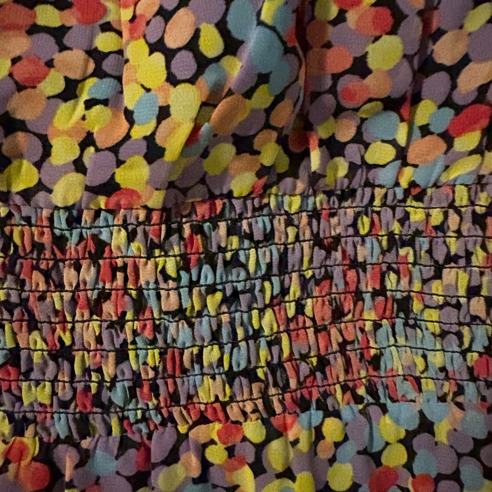 Colorful Patterned Dress - Picture 4 of 4